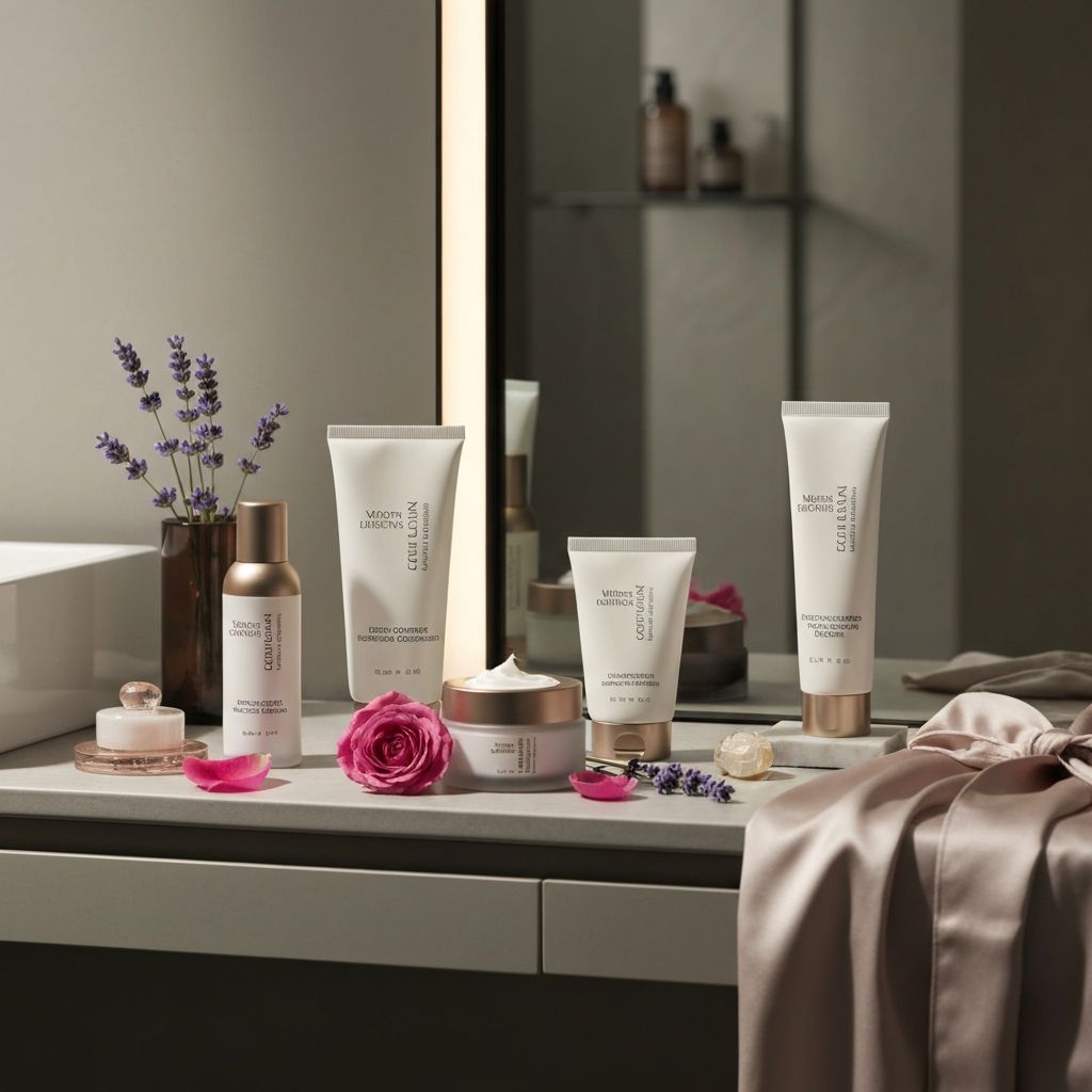 Women's daily skincare collection