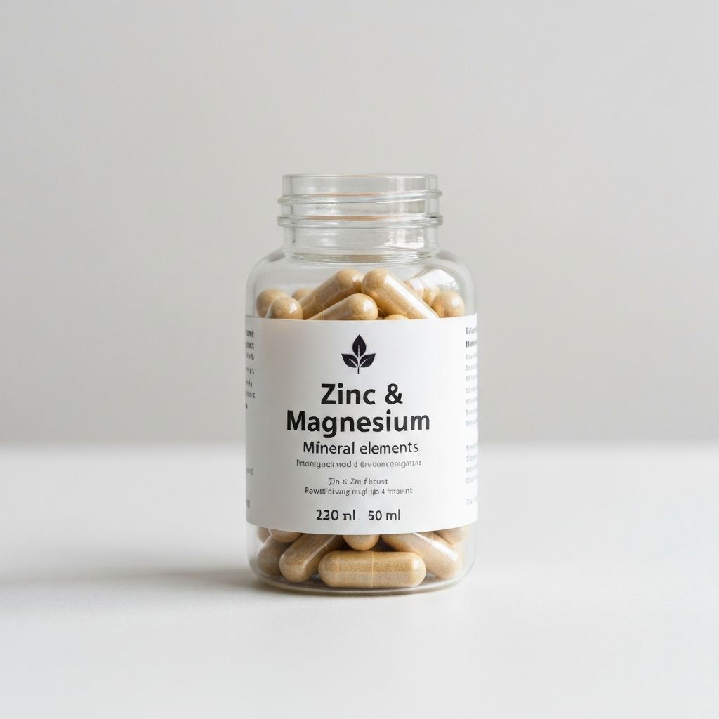 Men's zinc and magnesium supplement