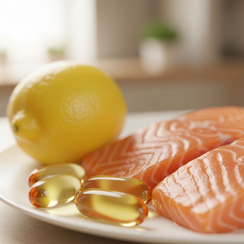 Men's omega-3 daily supplement