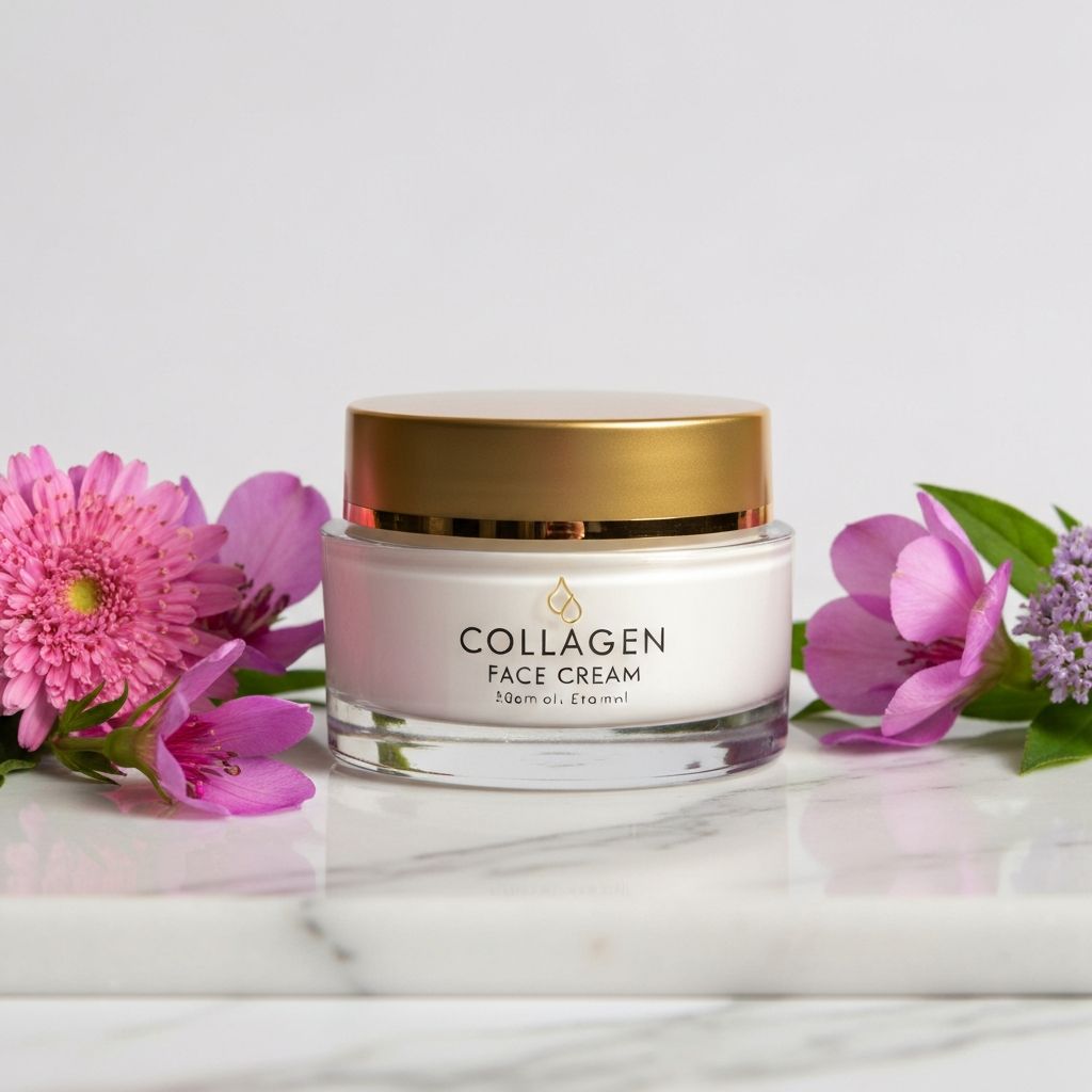 Women's collagen face cream